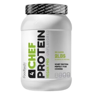 4Chef Protein Vegan Pro Sin sabor, Foodtech (2Lb)