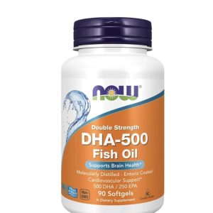DHA-500, Fish Oil, 90 caps, Now Foods