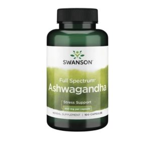 Ashwagandha 450mg, 100 caps, Full Spectrum, Swanson