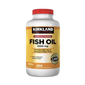 Fish Oil 1000mg, Kirkland 400 tabletas