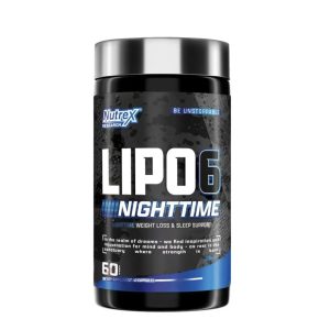 Lipo 6 Night Time, 60 Cápsulas. Nutrex